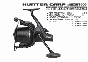 Kołowrotek Traper Hunter Carp 8000