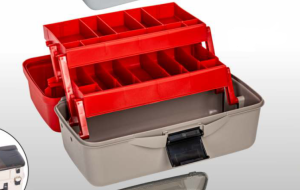 Skrzynka wędkarska Traper – 35,5×20×19 cm / 74231