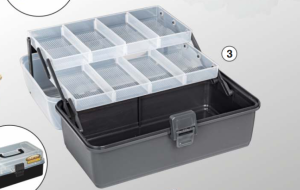 Skrzynka wędkarska Traper – 36×19×20 cm / 74261