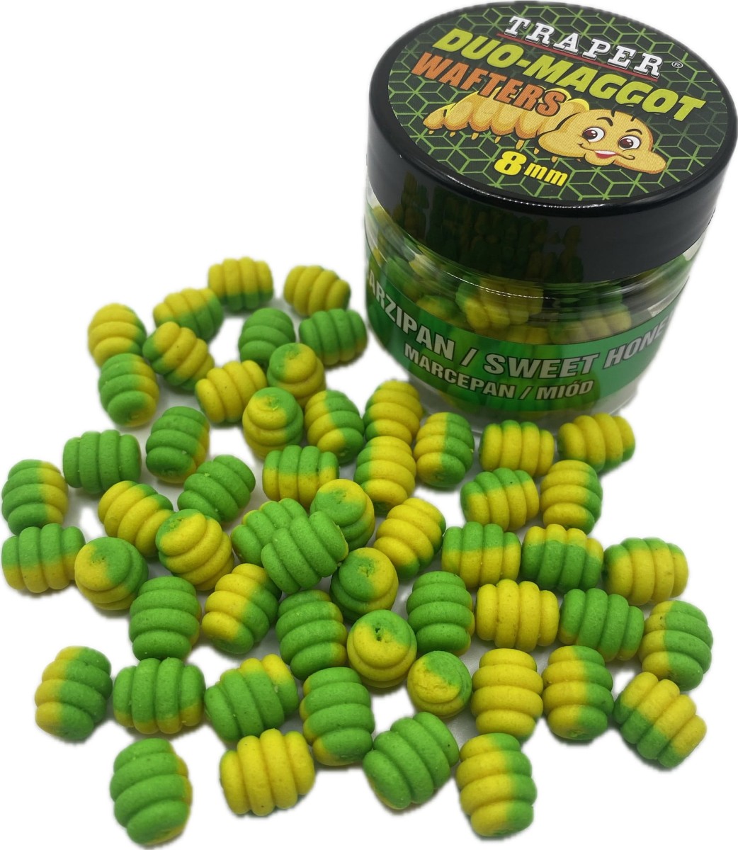 Duo-Maggot Wafters Traper Mrthod Feeder - Marcepan /Miód
