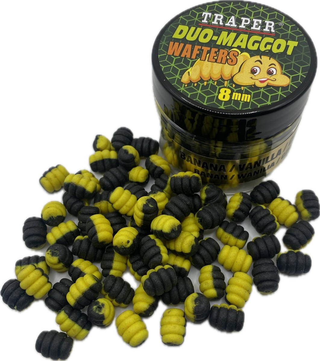 Duo-Maggot Wafters Traper Mrthod Feeder - Banan /Wanilia/Czekolada