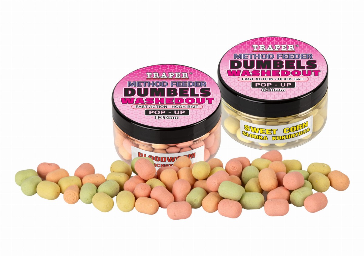 Dumbels Washedout Pop-Up Traper Method Feeder