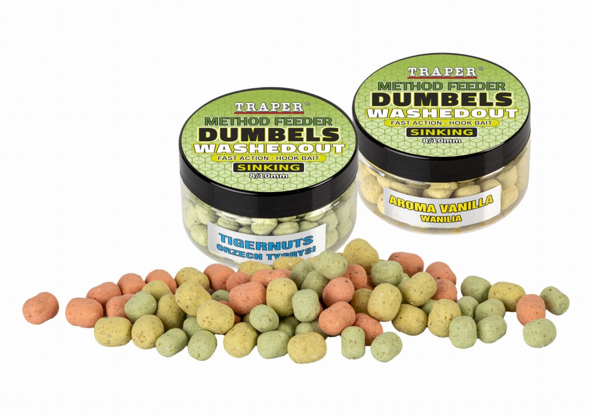 Dumbels Washedout Pop-Up Traper Method Feeder