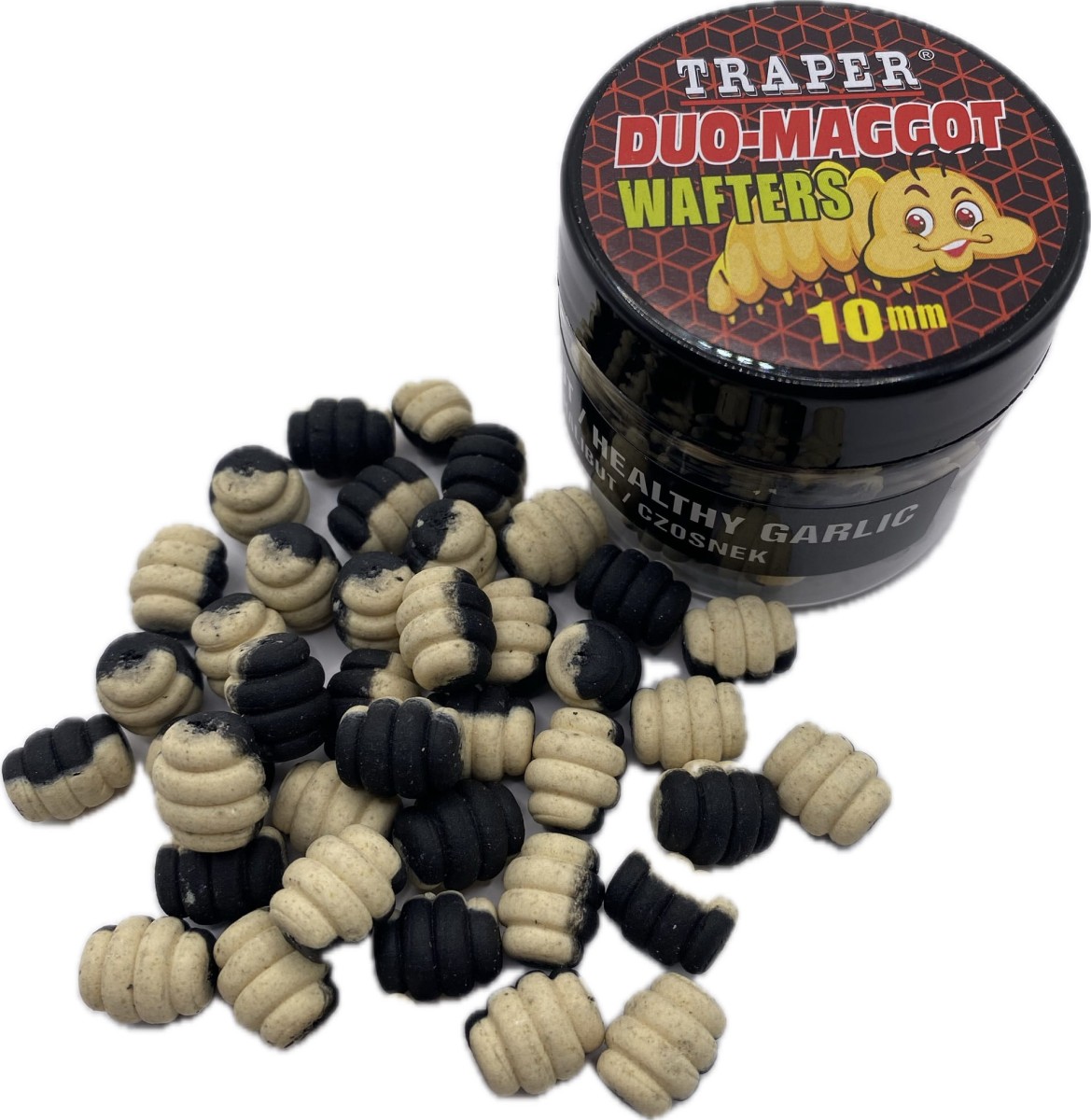 Duo-Maggot Wafters Traper Mrthod Feeder - Halibut /Czosnek