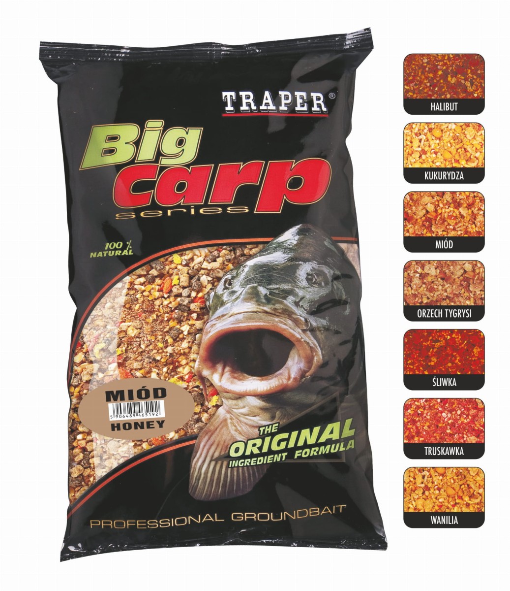 Zanęta Traper Big Carp Miód