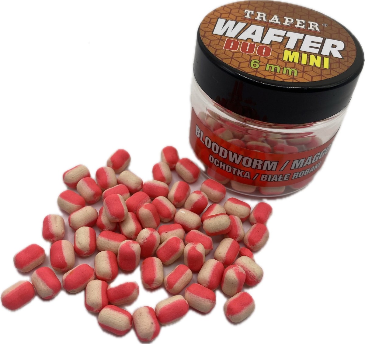 Wafter Mini Duo color Traper Method Feeder - Ochotka /Białe robaki