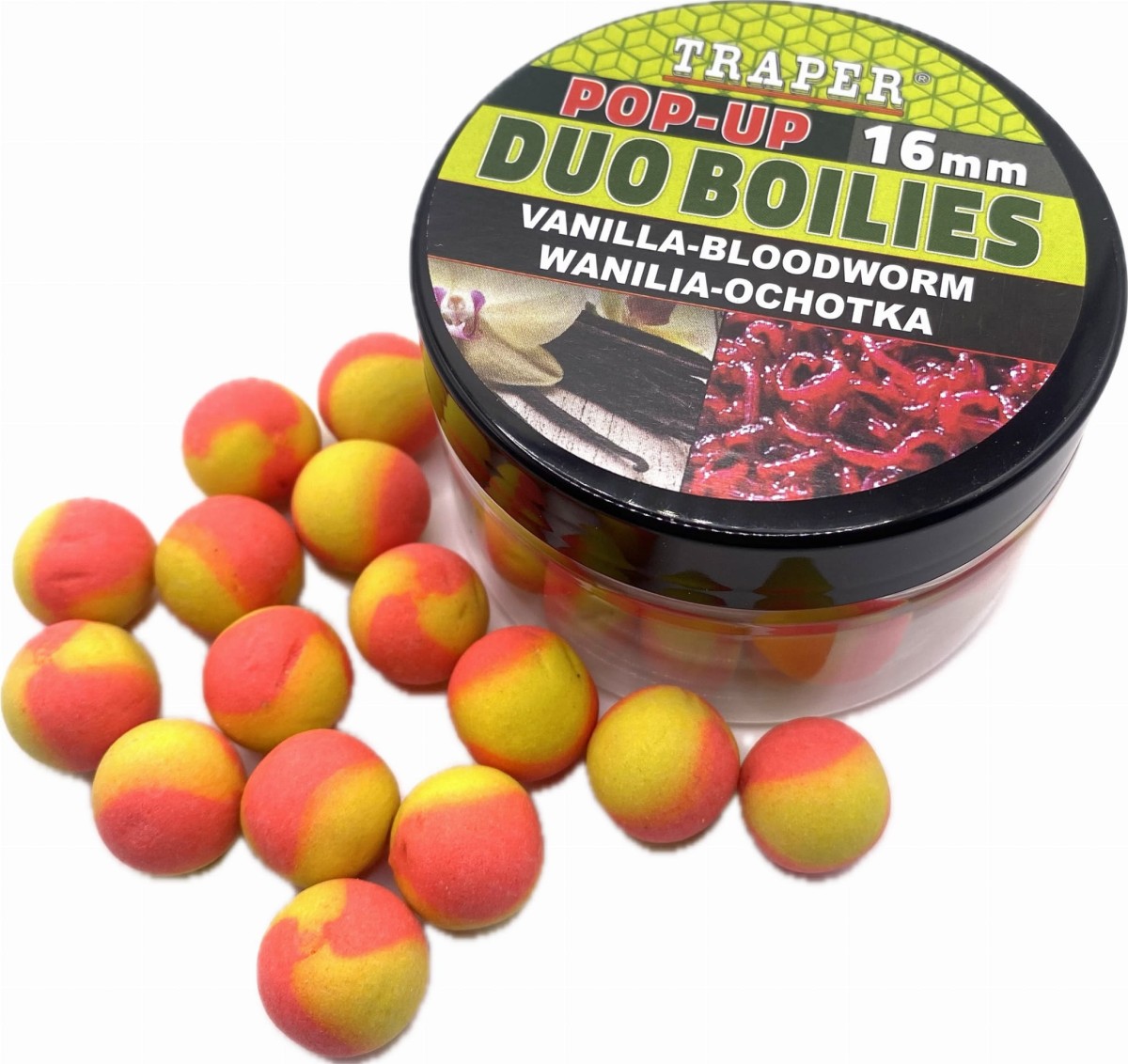 Boilies Duo Pop-Up Traper - Wanilia/Ochotka