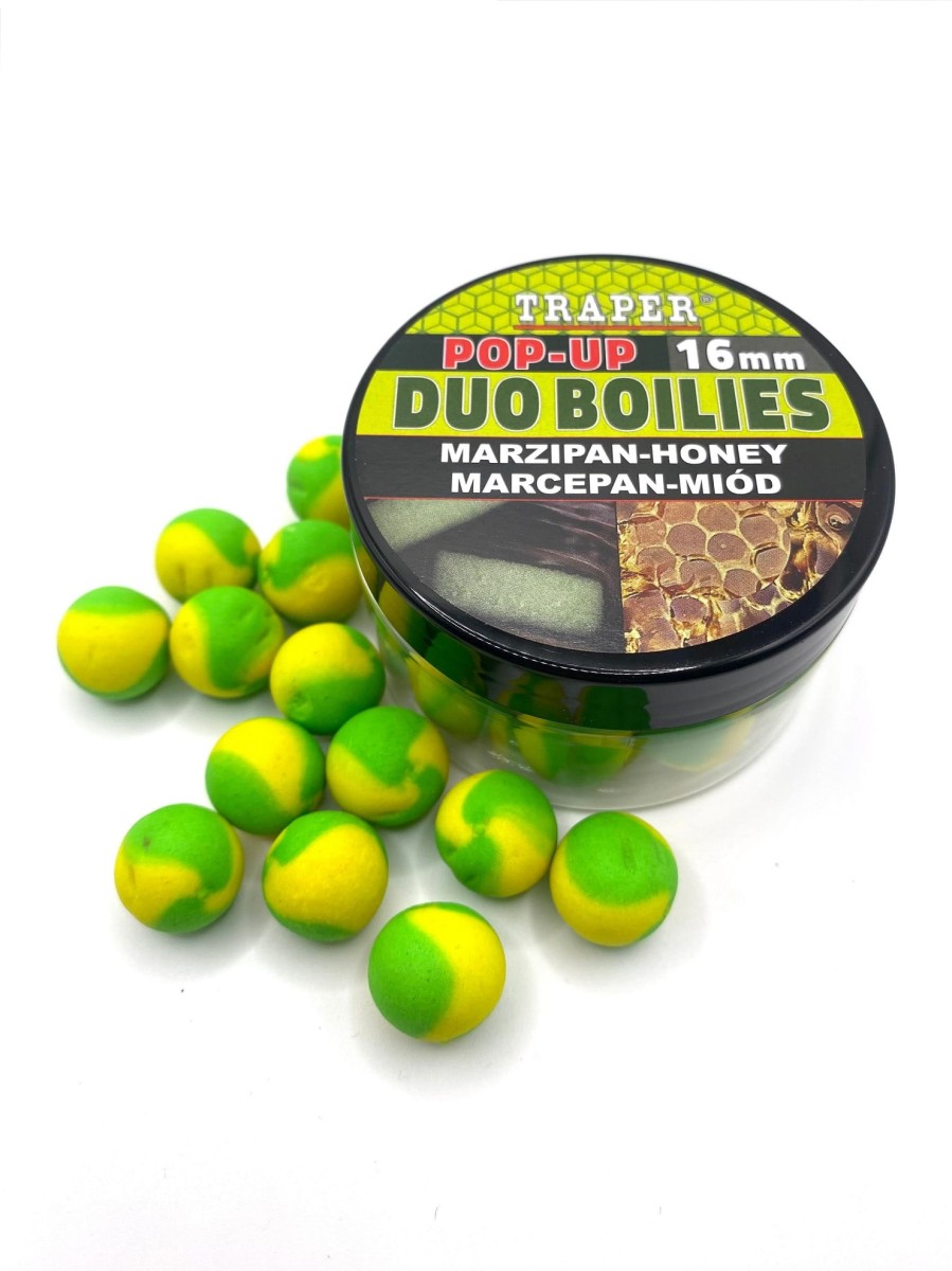 Boilies Duo Pop-Up Traper - Marcepan/Miód