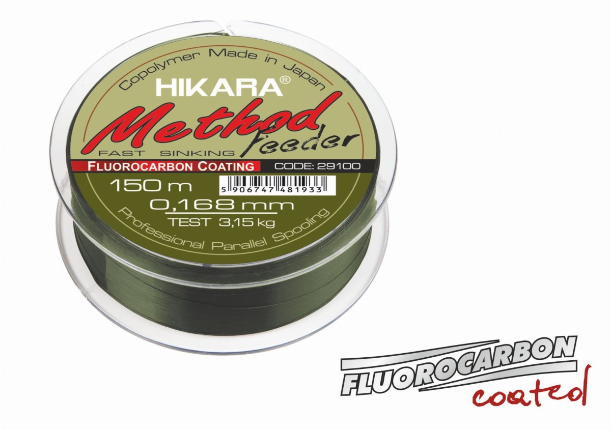 Żyłka Traper Hikara Method Feeder Green 0,226 mm 150 m - zylka-method-feeder-green-0-226mm-150m.jpg