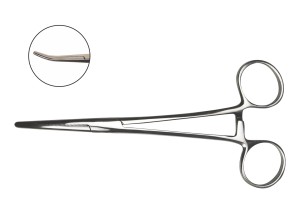 Szczypce metalowe Traper – wygięte – 23 cm