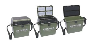 Siedzisko skrzynka wędkarska Konger – 37×24×37,5 cm
