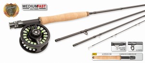 Zestaw muchowy Traper Caddis – 9’0” #6