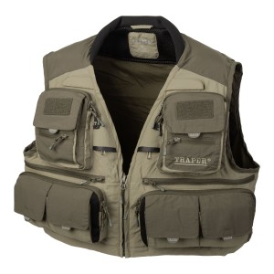 Kamizelka muchowa Traper Montana Dark Olive – rozmiar S