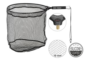 Podbierak Traper Sea Trout – Silicone Coated – 50×40×50 cm