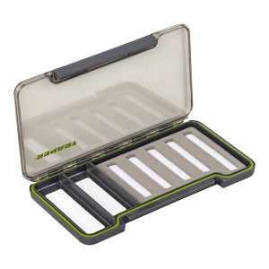Pudełko magnetyczne wodoodporne Traper Dry Fly + 2 przegrody 18,8×10,2×1,5 cm