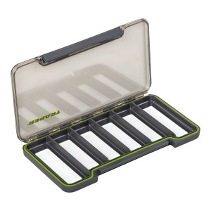 Pudełko magnetyczne wodoodporne Traper 6 przegrody 18,8×10,2×1,5 cm