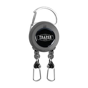 Uchwyt podwójny Traper – szary