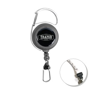 Uchwyt z miarką 100 cm Traper – szary