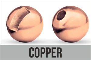 Główki wolframowe Traper Tungsten Bead Slotted Copper 5,5 mm – 10 szt. 