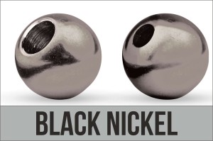 Główki wolframowe Traper Tungsten Bead Regular Black Nickel 2,5 mm – 10 szt.
