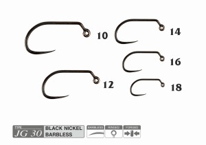 Haczyki muchowe Traper – Hikara JG30 – nr 12