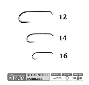 Haczyki muchowe Traper – Hikara NW30 – nr 16