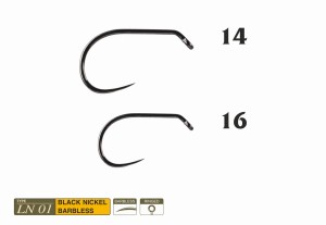 Haczyki muchowe Traper – Hikara LN01 – nr 16