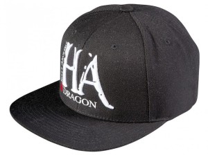Czapka z daszkiem Dragon Hells Anglers “Ha” – czarna 