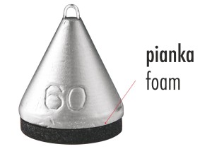 Gruntomierz wędkarski zawodniczy Traper 60 g – 1 szt.