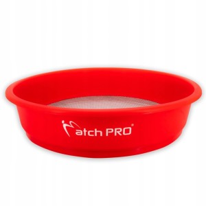 Sito na wiadro  TEAM LUX RED MatchPro – 38 cm, oczka 3 mm 