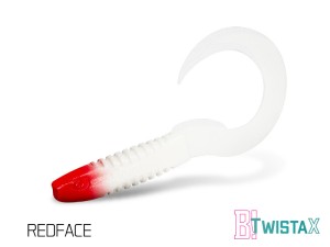Guma Delphin TwistaX Eeltail UVs – Redface – 15 cm – 1 szt.