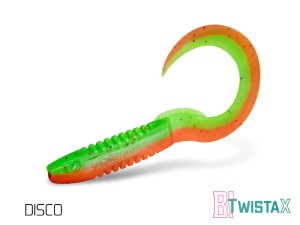 Guma Delphin TwistaX Eeltail UVs – Disco – 15 cm – 1 szt.